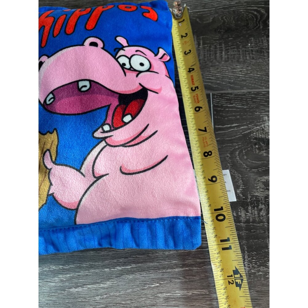 Simpsons Plush Pillow Chippos Hippo 10” - Picture 3 of 6